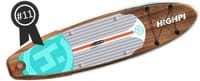 #11 Best Cheap Inflatable Paddle Board: Highpi 11' iSUP