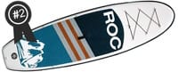 #2 Best Cheap Inflatable Paddle Board: Roc Explorer 10' iSUP