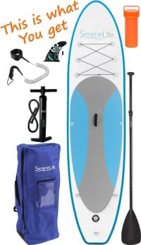 SereneLife Thunder Wave 10' iSUP Board Package