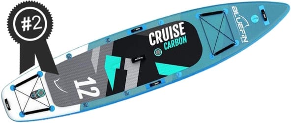 #2 Best Inflatable Paddle Board: Bluefin Cruise Carbon 12' iSUP Board