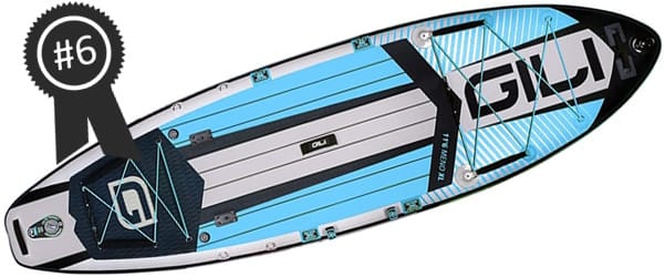 #6 Best Inflatable Paddle Board: GILI Meno 10'6 iSUP Board