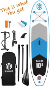 Goosehill Sailor 10'6 iSUP Package