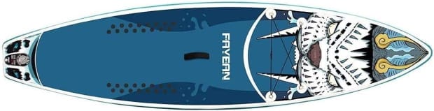 FAYEAN Tiger 10.5' Inflatable Stand Up Paddle Board Specifications