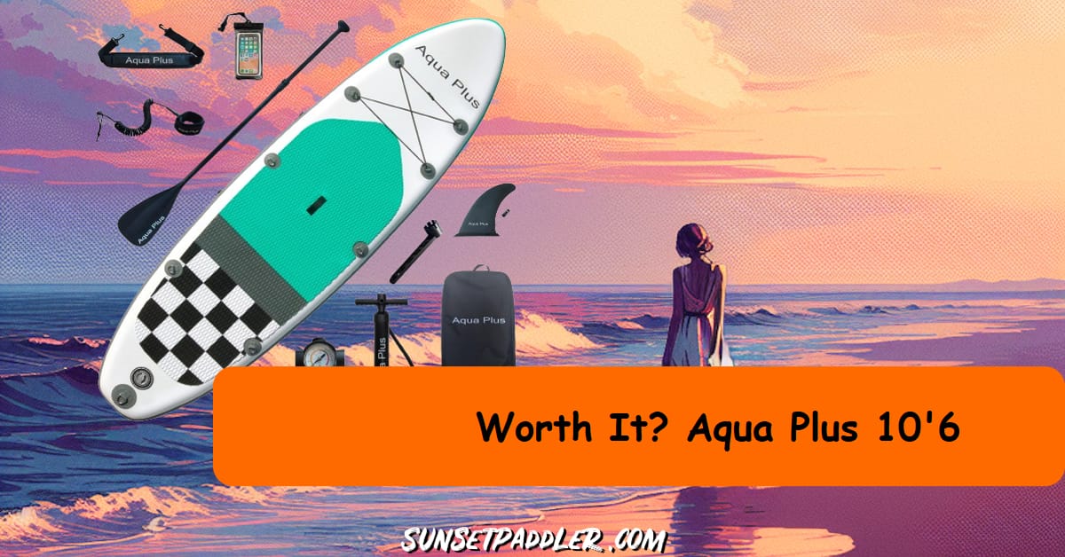  Aqua Plus 6inches Thick Inflatable SUP for All Skill Levels  Stand Up Paddle Board,Paddle,Double Action Pump,ISUP Travel Backpack,  Leash,Shoulder Strap,Youth,Adult Inflatable Paddle Board : Sports & Outdoors