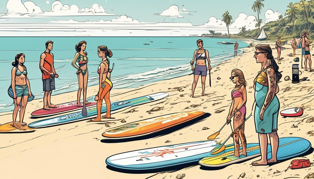 choosing the right paddleboard size
