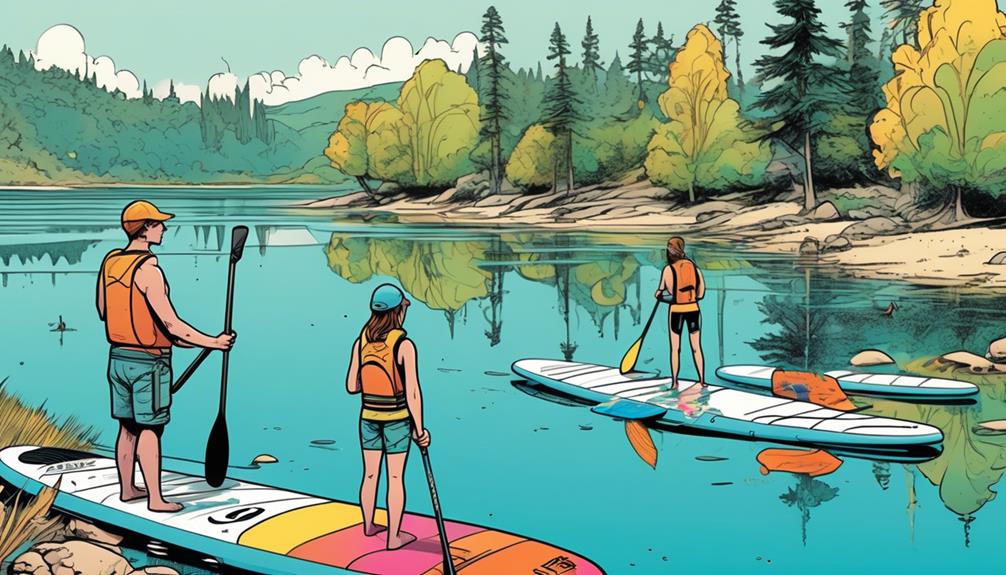 choosing your first inflatable paddle board