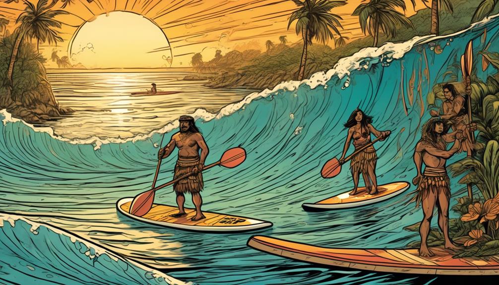 history of stand up paddleboarding