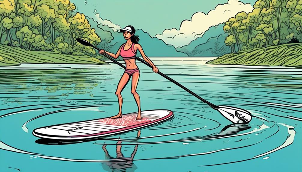 learning the fundamentals of paddle boarding